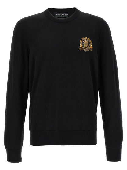 Dolce & Gabbana Black Virgin Wool Cardigan - HBPS Beauty & Fashion