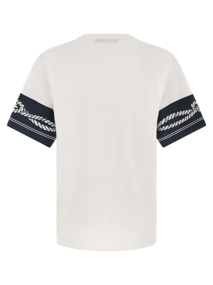 Dolce & Gabbana Blue Cotton T-Shirt - HBPS Beauty & Fashion