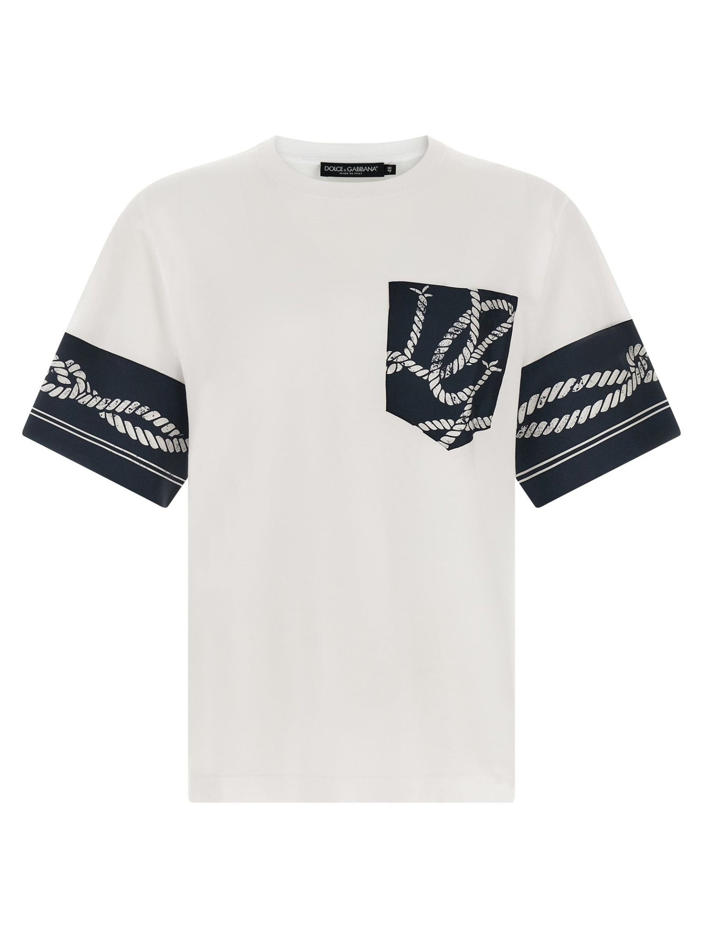 Dolce & Gabbana Blue Cotton T-Shirt - HBPS Beauty & Fashion