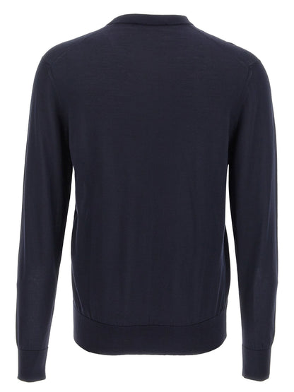 Dolce & Gabbana Blue Silk Cardigan - HBPS Beauty & Fashion