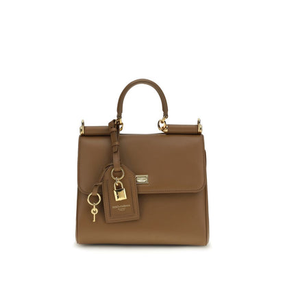 Dolce & Gabbana Brown Calf Leather Bos Taurus Shoulder Bag - HBPS Beauty & Fashion