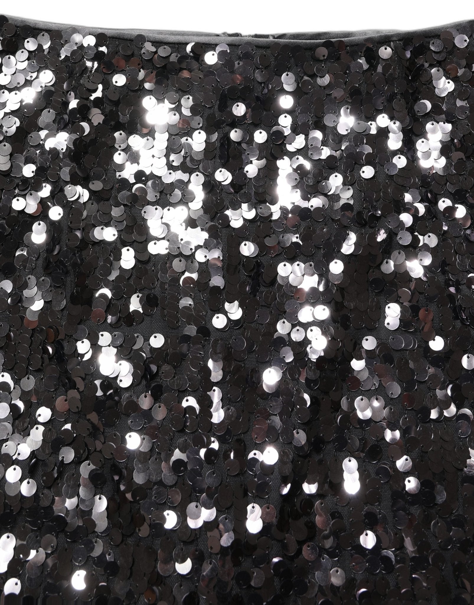 Dolce & Gabbana Brown Sequinned Embellished Pencil Cut Skirt - HBPS Beauty & Fashion