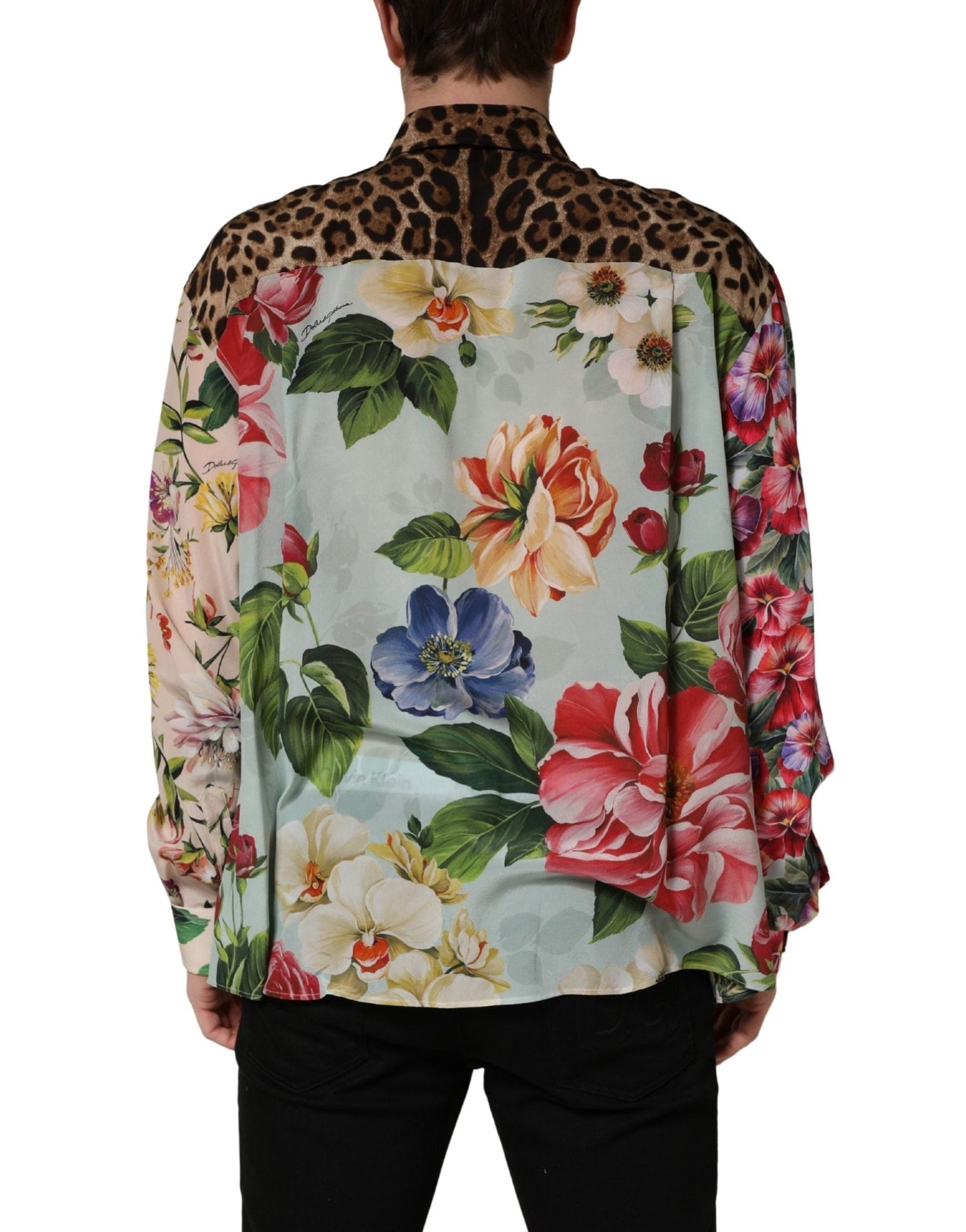 Dolce & Gabbana Chemise Homme — Imprimé Floral & Animal Print Col & Poignets | Slim Fit - HBPS Beauty & Fashion