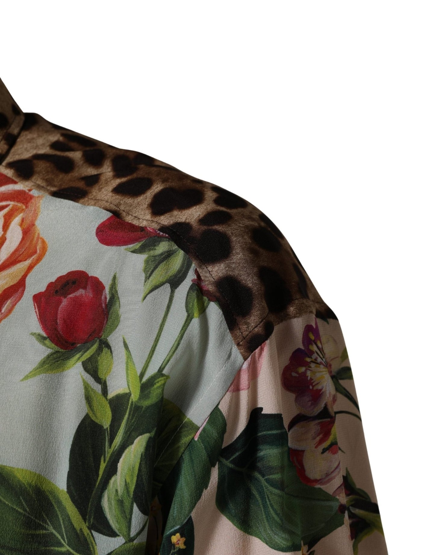 Dolce & Gabbana Chemise Homme — Imprimé Floral & Animal Print Col & Poignets | Slim Fit - HBPS Beauty & Fashion