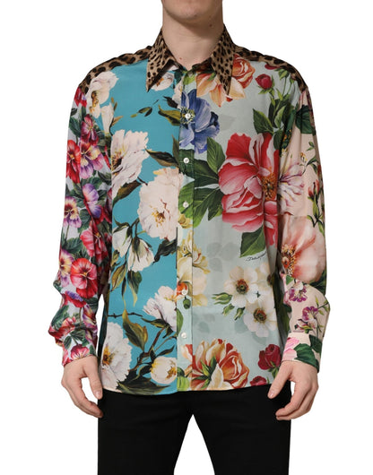 Dolce & Gabbana Chemise Homme — Imprimé Floral & Animal Print Col & Poignets | Slim Fit - HBPS Beauty & Fashion