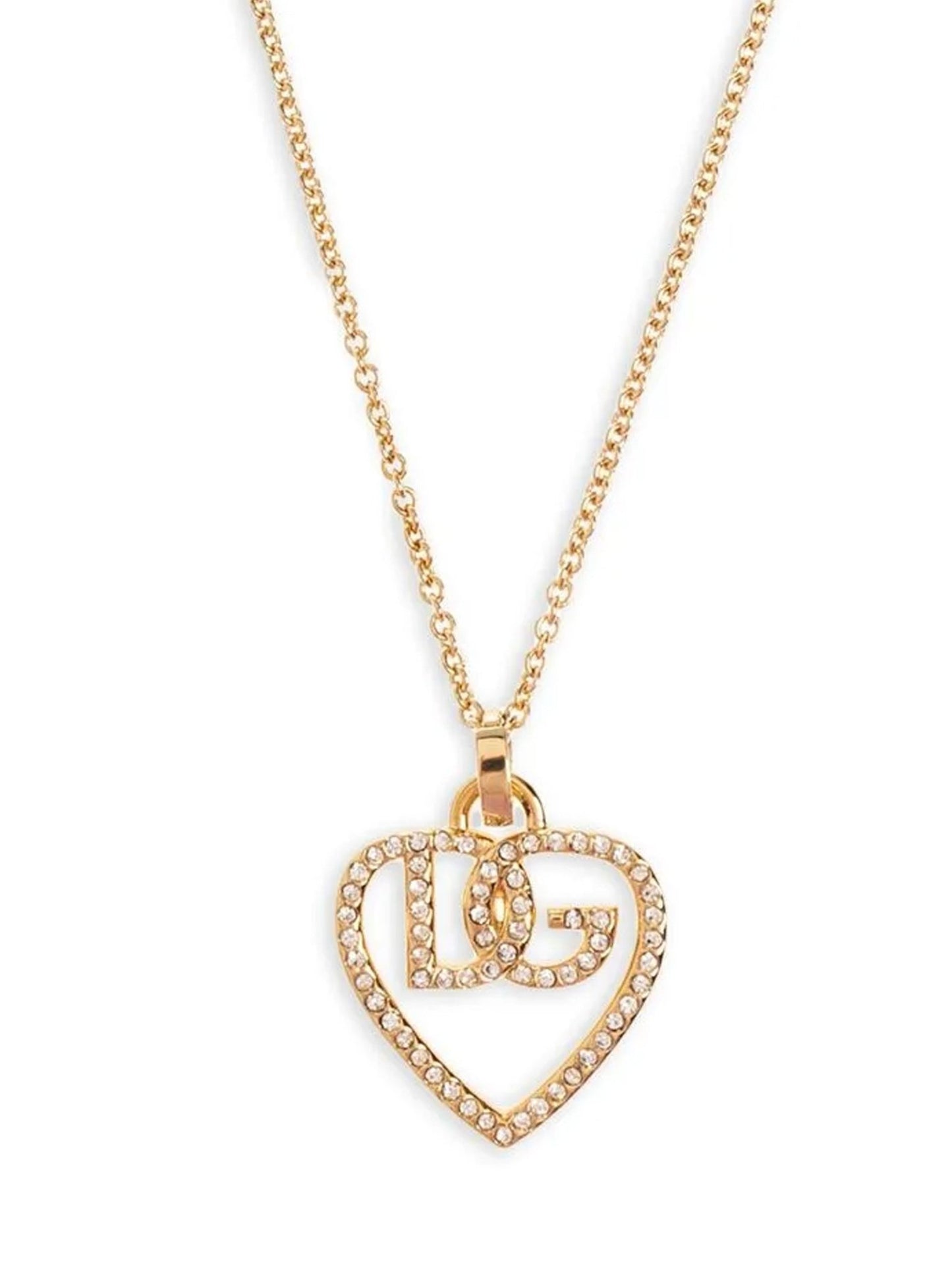 Dolce & Gabbana Gold Brass Necklace - HBPS Beauty & Fashion