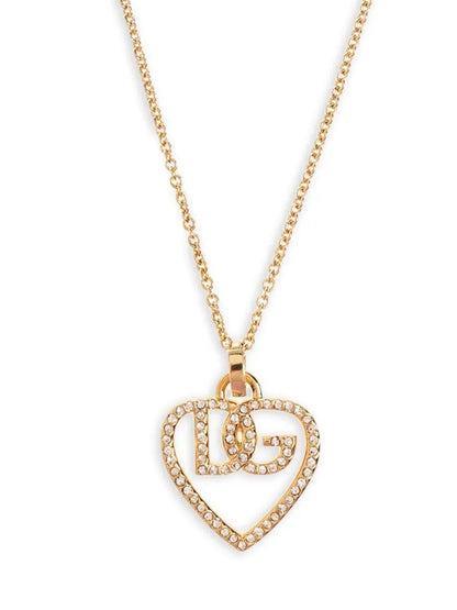 Dolce & Gabbana Gold Brass Necklace - HBPS Beauty & Fashion