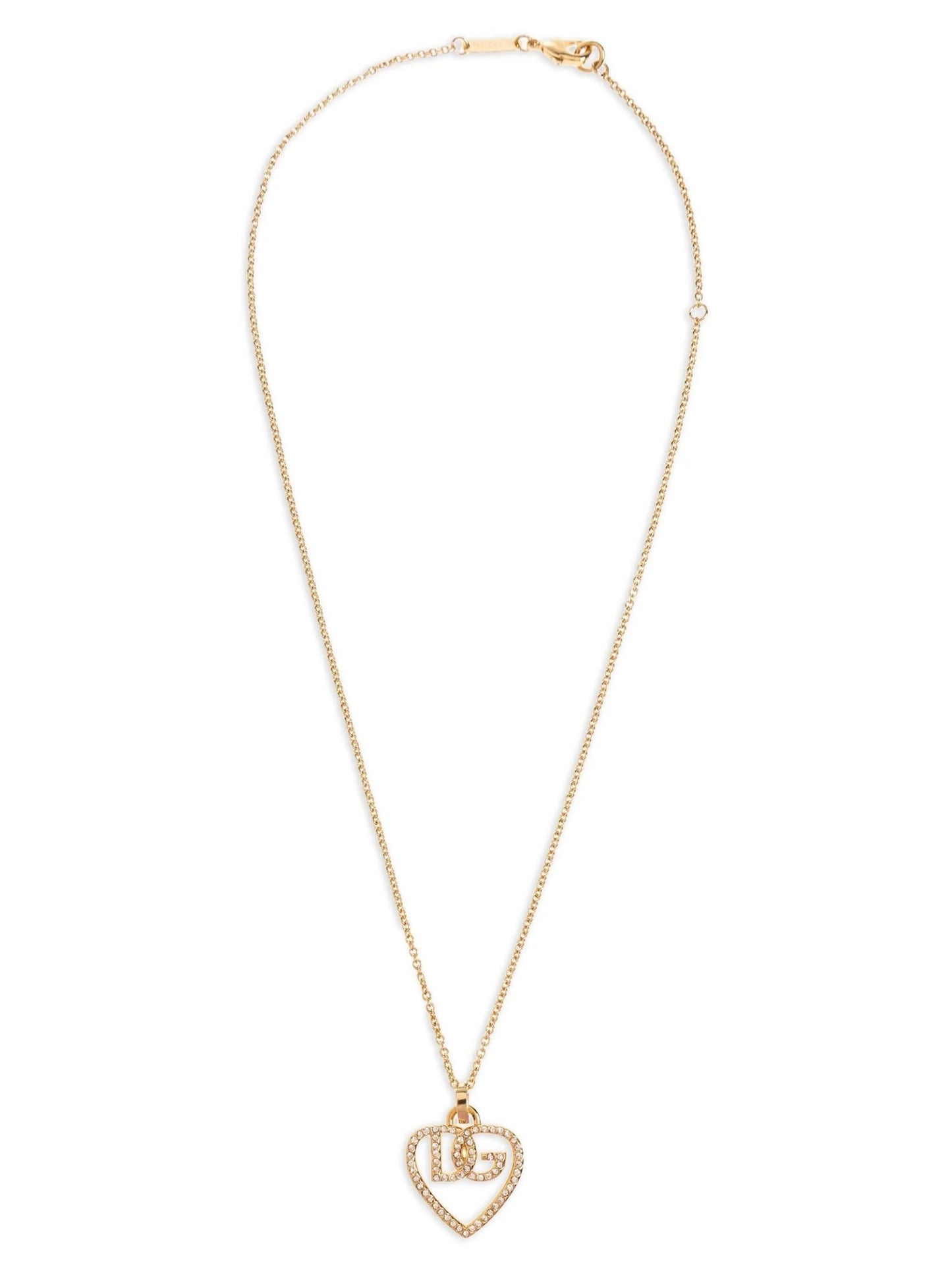 Dolce & Gabbana Gold Brass Necklace - HBPS Beauty & Fashion