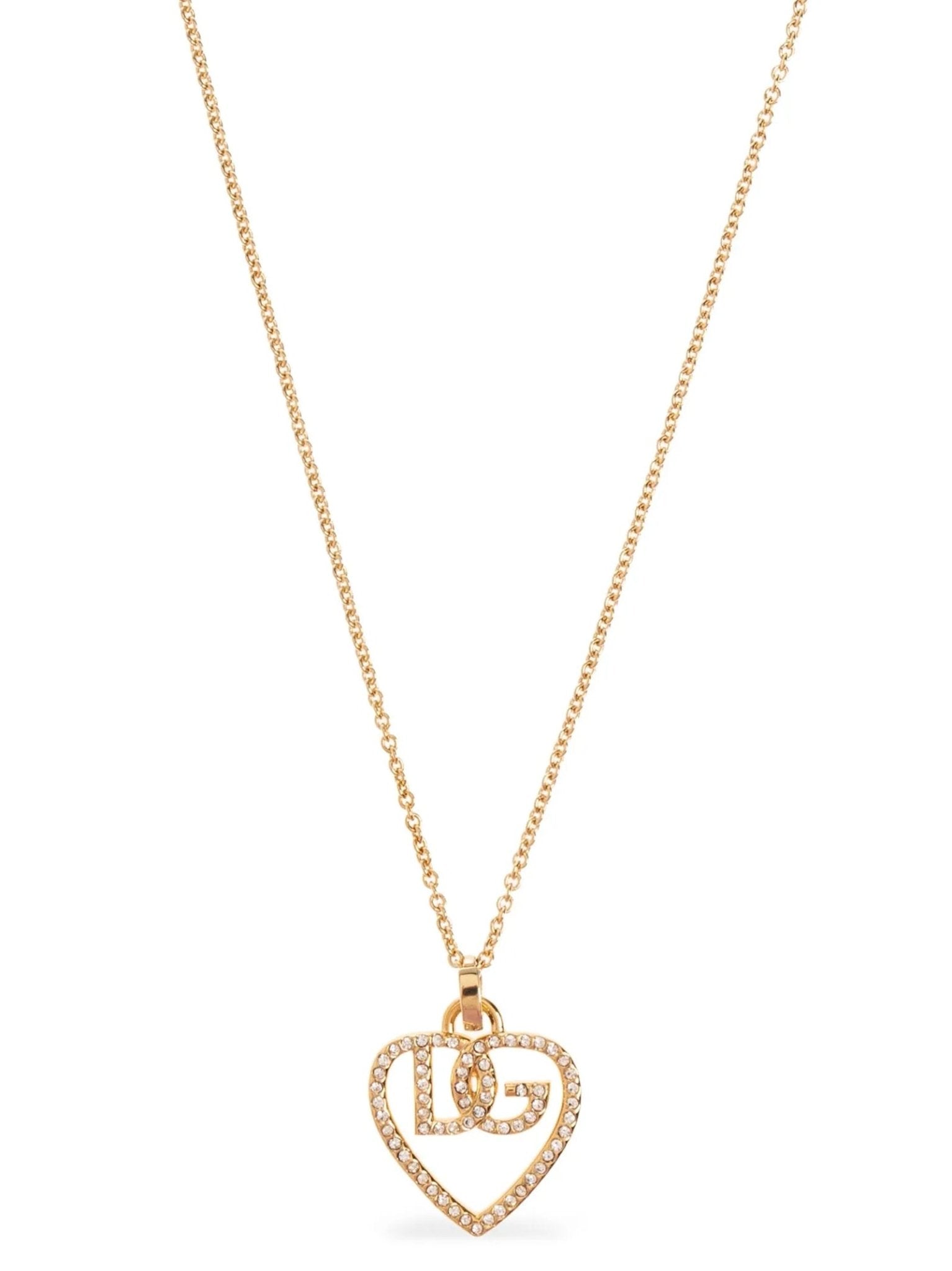 Dolce & Gabbana Gold Brass Necklace - HBPS Beauty & Fashion