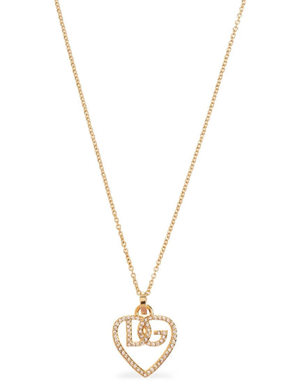 Dolce & Gabbana Gold Brass Necklace - HBPS Beauty & Fashion