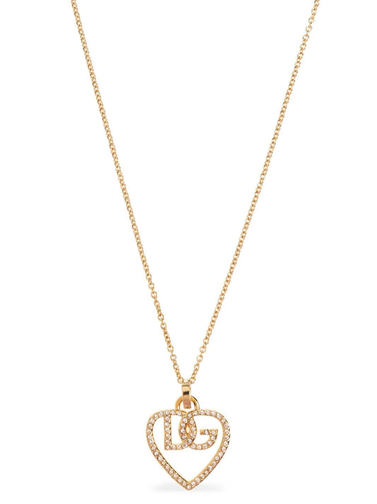 Dolce & Gabbana Gold Brass Necklace - HBPS Beauty & Fashion