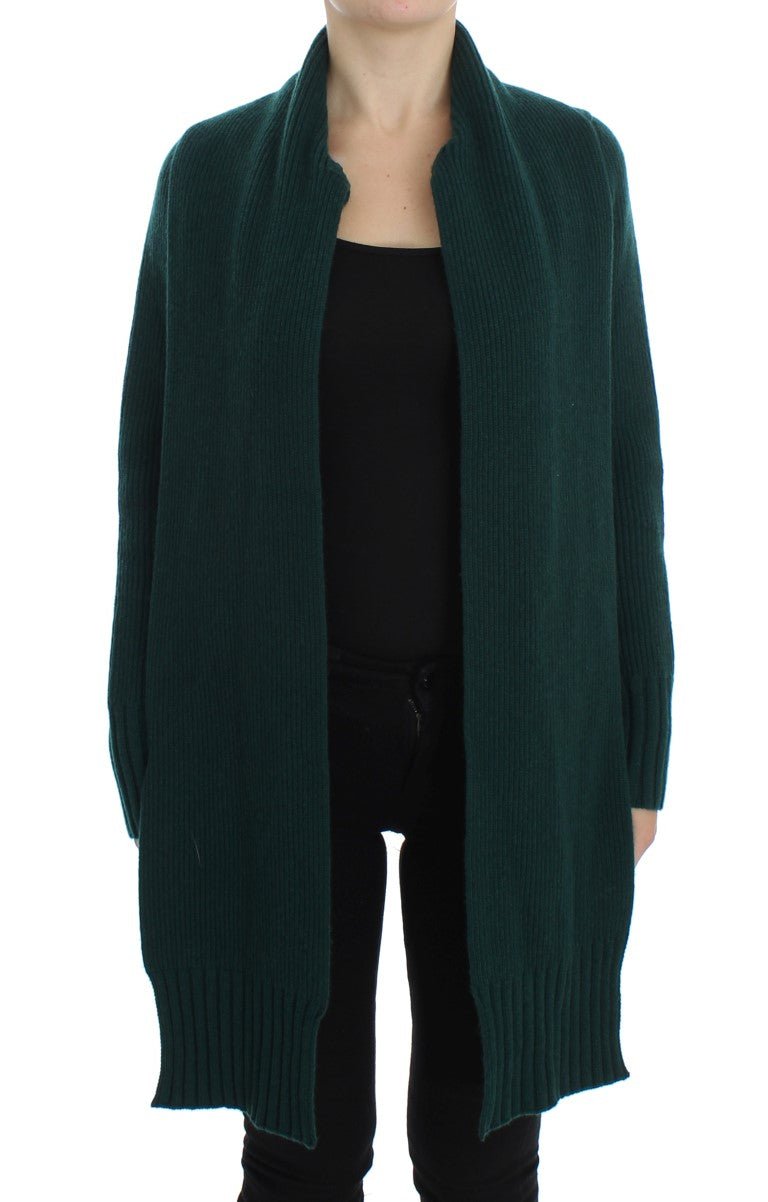Dolce & Gabbana Green Knitted Cashmere Cardigan - HBPS Beauty & Fashion