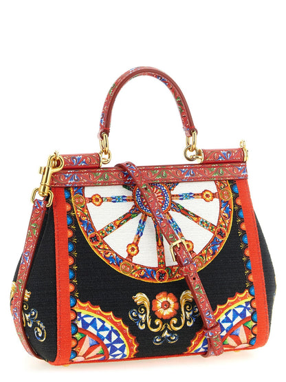 Dolce & Gabbana Multicolor Cotton Handbag - HBPS Beauty & Fashion