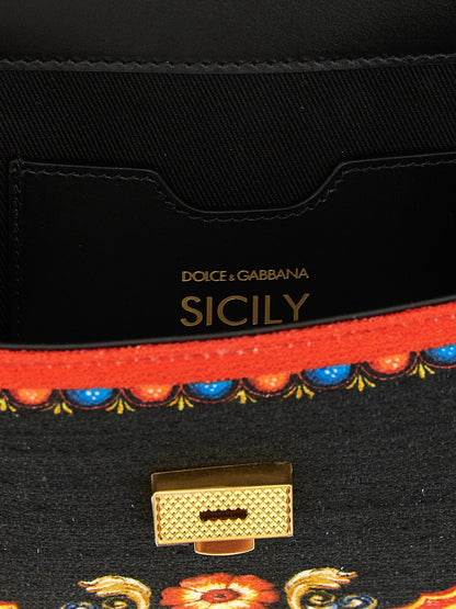 Dolce & Gabbana Multicolor Cotton Handbag - HBPS Beauty & Fashion
