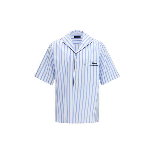 Dolce & Gabbana Multicolor Cotton Pattern Shirt - HBPS Beauty & Fashion