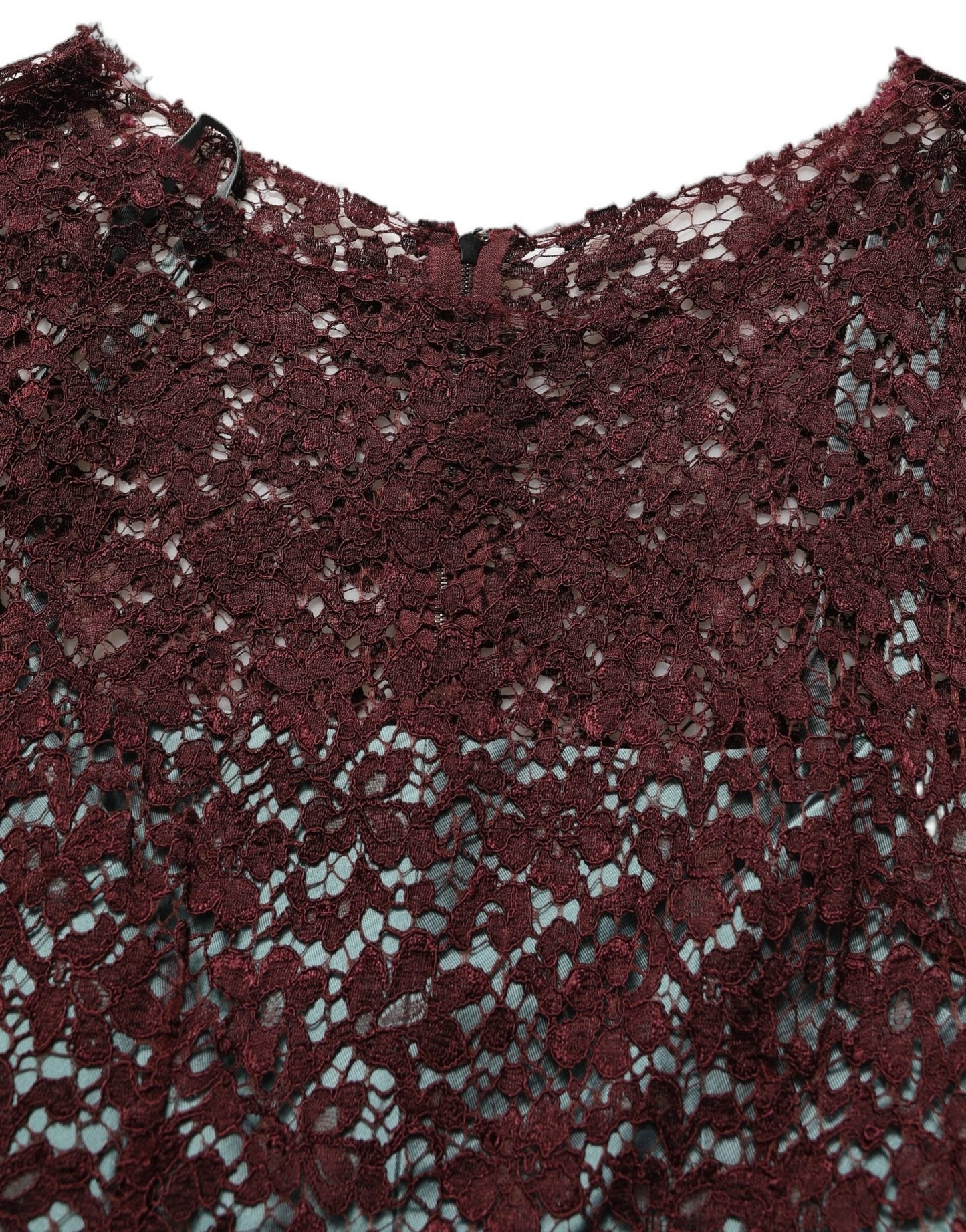 Dolce & Gabbana Multicolor Floral Lace Taffeta Pleated Midi Dress - HBPS Beauty & Fashion