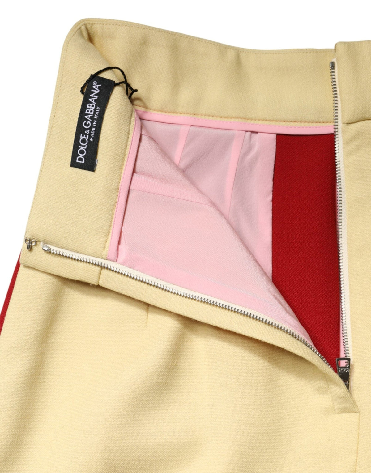 Dolce & Gabbana Multicolor Wool Casual High Waist Mini Skirt - HBPS Beauty & Fashion