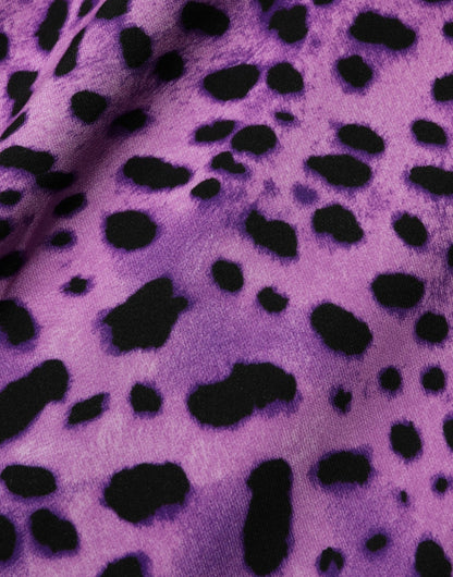 Dolce & Gabbana Violet Leopard Sheath Bodycon Mini Dress - HBPS Beauty & Fashion