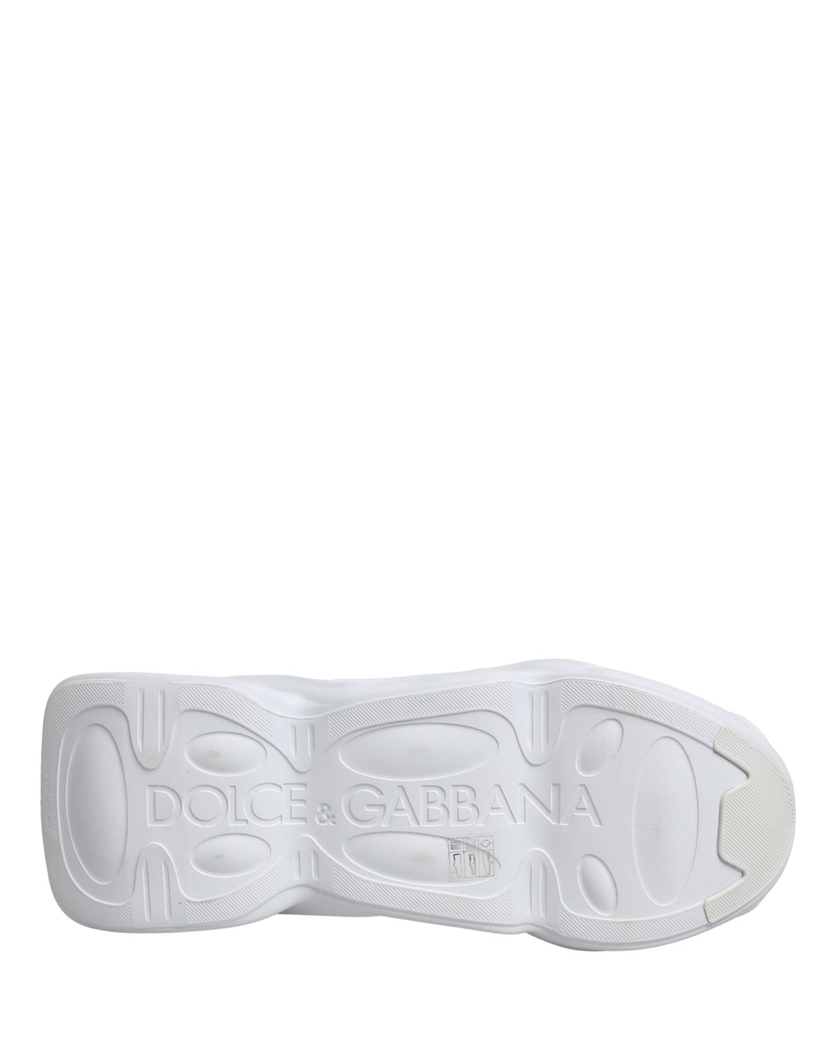 Dolce & Gabbana White Slip On Wave Low Top Sneakers Shoes - HBPS Beauty & Fashion