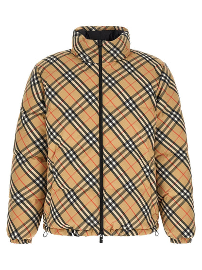 Doudoune Burberry homme Snowdon en polyester beige – BU-319680 - HBPS Beauty & Fashion