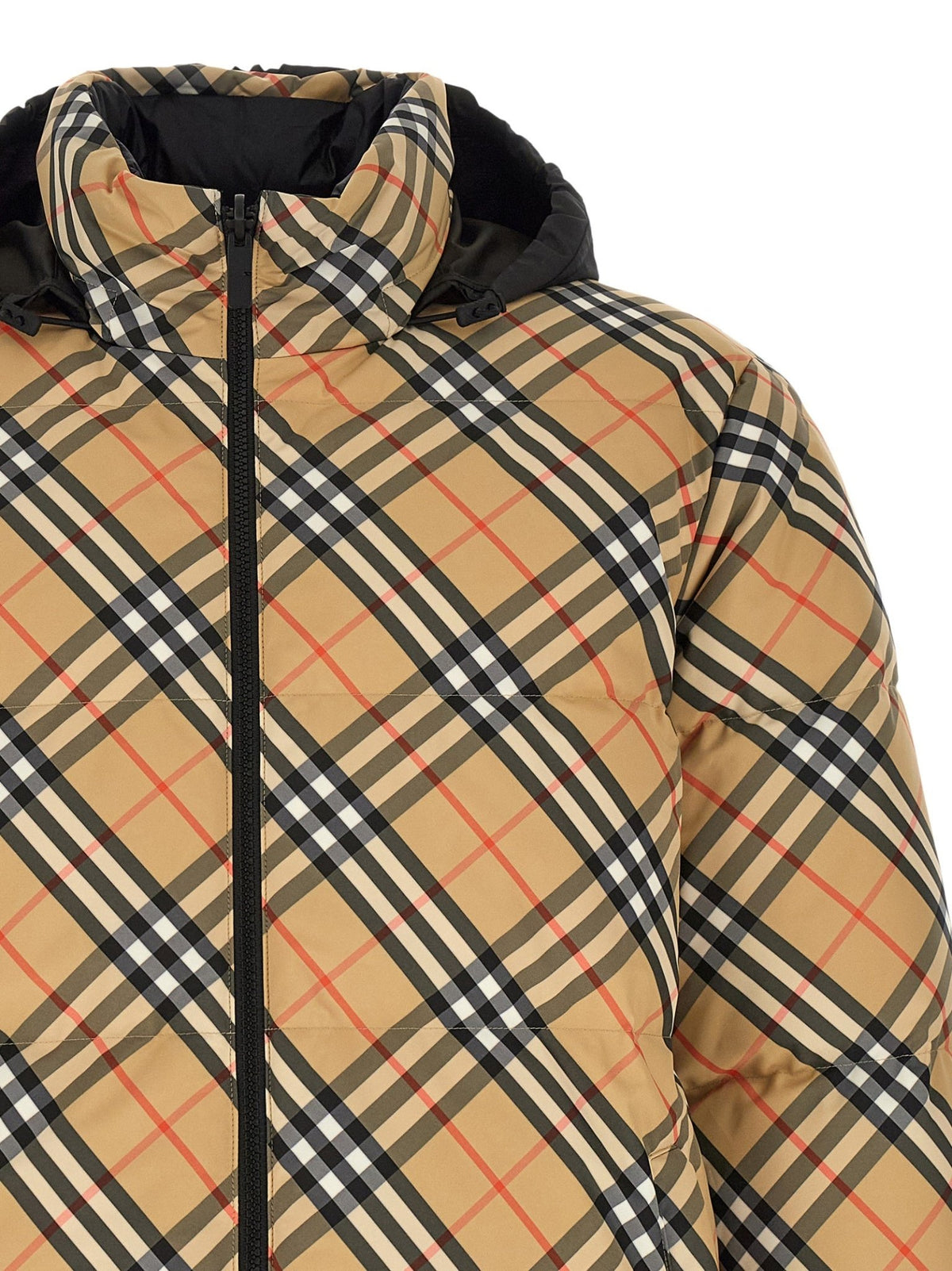 Doudoune Burberry homme Snowdon en polyester beige – BU-319680 - HBPS Beauty & Fashion