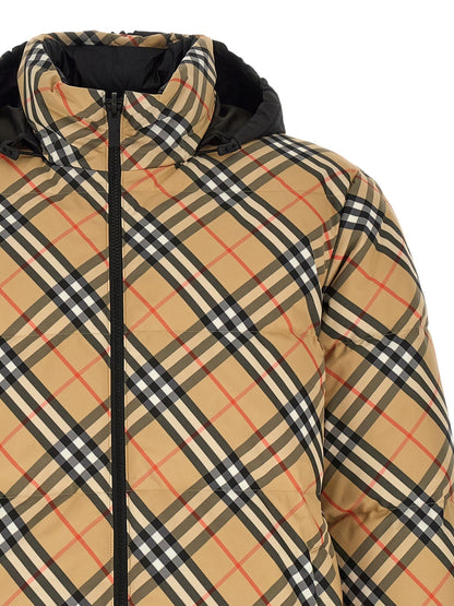 Doudoune Burberry homme Snowdon en polyester beige – BU-319680 - HBPS Beauty & Fashion