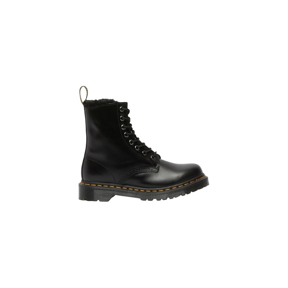 Dr. Martens Black Leather Lace-Up Boots - HBPS Beauty & Fashion