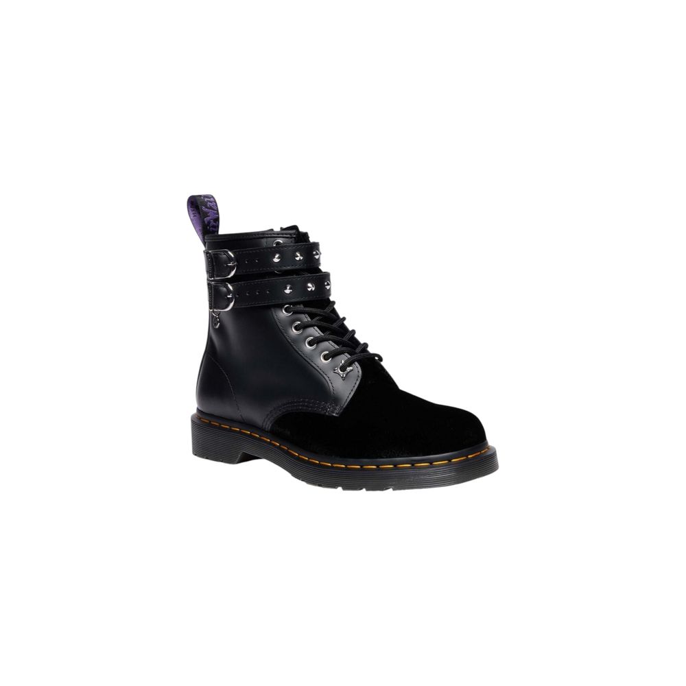 Dr. Martens Black Leather Lace-Up Boots - HBPS Beauty & Fashion