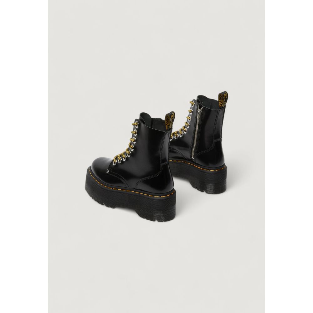 Dr. Martens Black Leather Lace-Up Boots - HBPS Beauty & Fashion