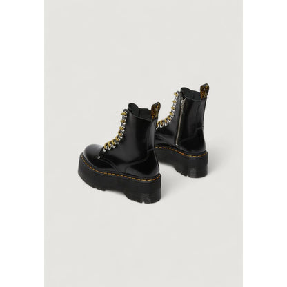 Dr. Martens Black Leather Lace-Up Boots - HBPS Beauty & Fashion