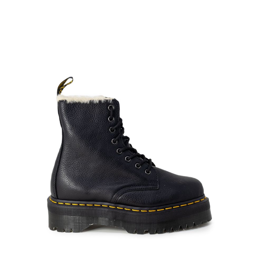 Dr. Martens Black Leather Lace-Up Boots - HBPS Beauty & Fashion