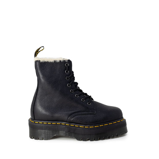 Dr. Martens Black Leather Lace-Up Boots - HBPS Beauty & Fashion