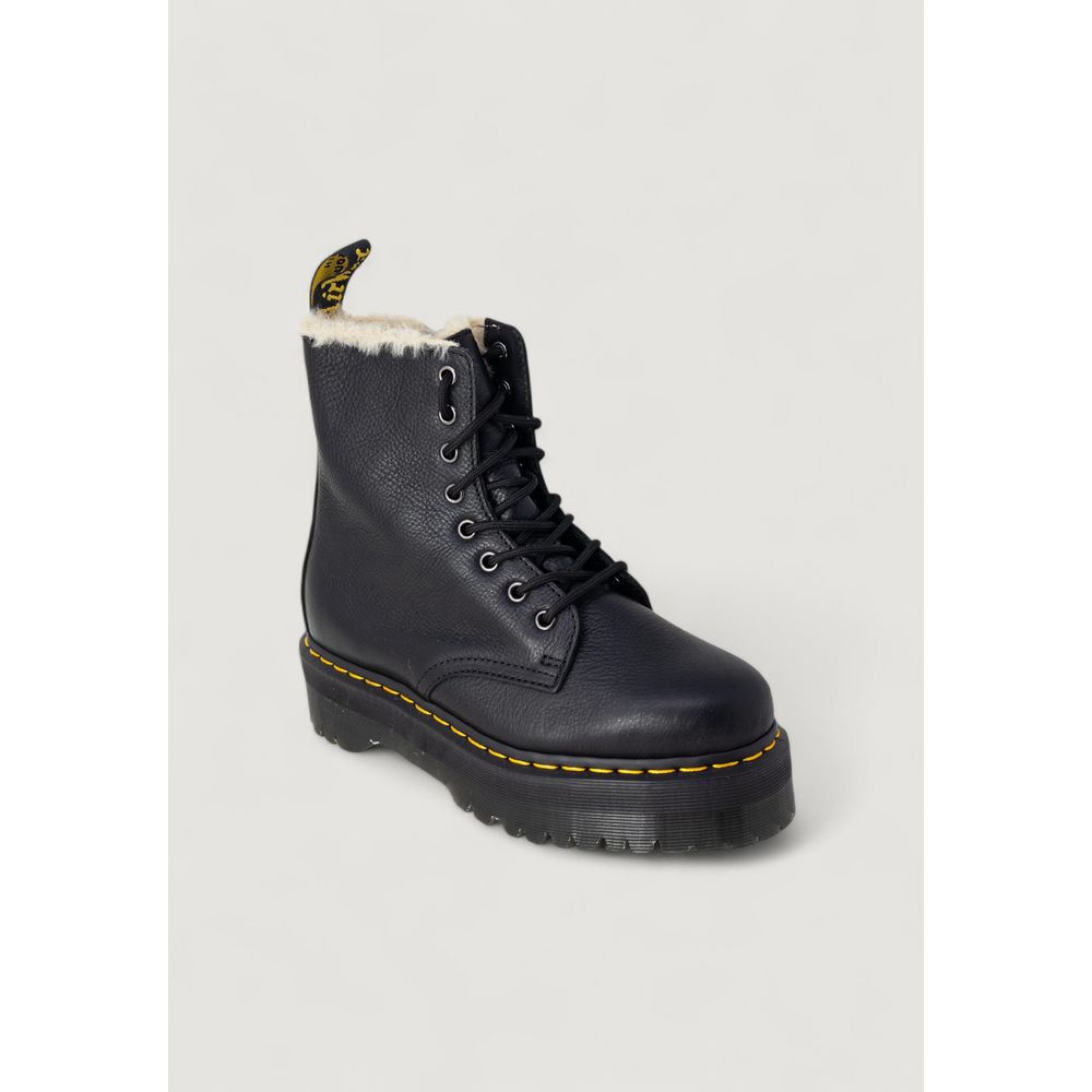 Dr. Martens Black Leather Lace-Up Boots - HBPS Beauty & Fashion