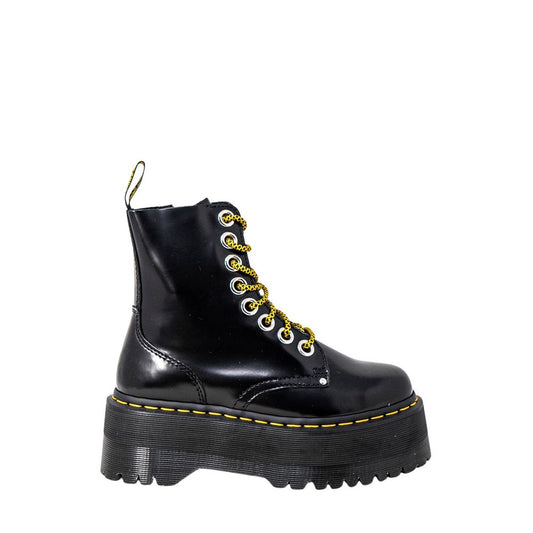 Dr. Martens Black Leather Lace-Up Boots - HBPS Beauty & Fashion