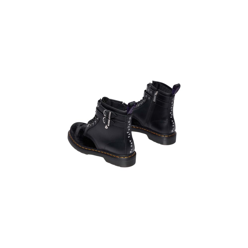 Dr. Martens Black Leather Lace-Up Boots - HBPS Beauty & Fashion