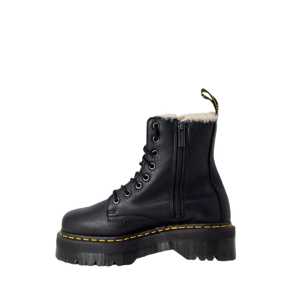 Dr. Martens Black Leather Lace-Up Boots - HBPS Beauty & Fashion