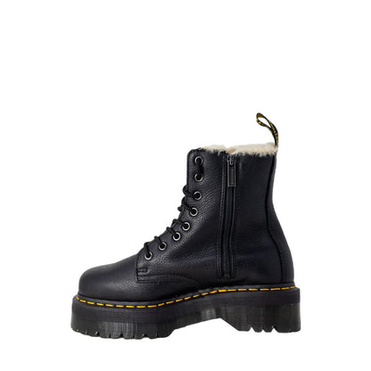 Dr. Martens Black Leather Lace-Up Boots - HBPS Beauty & Fashion