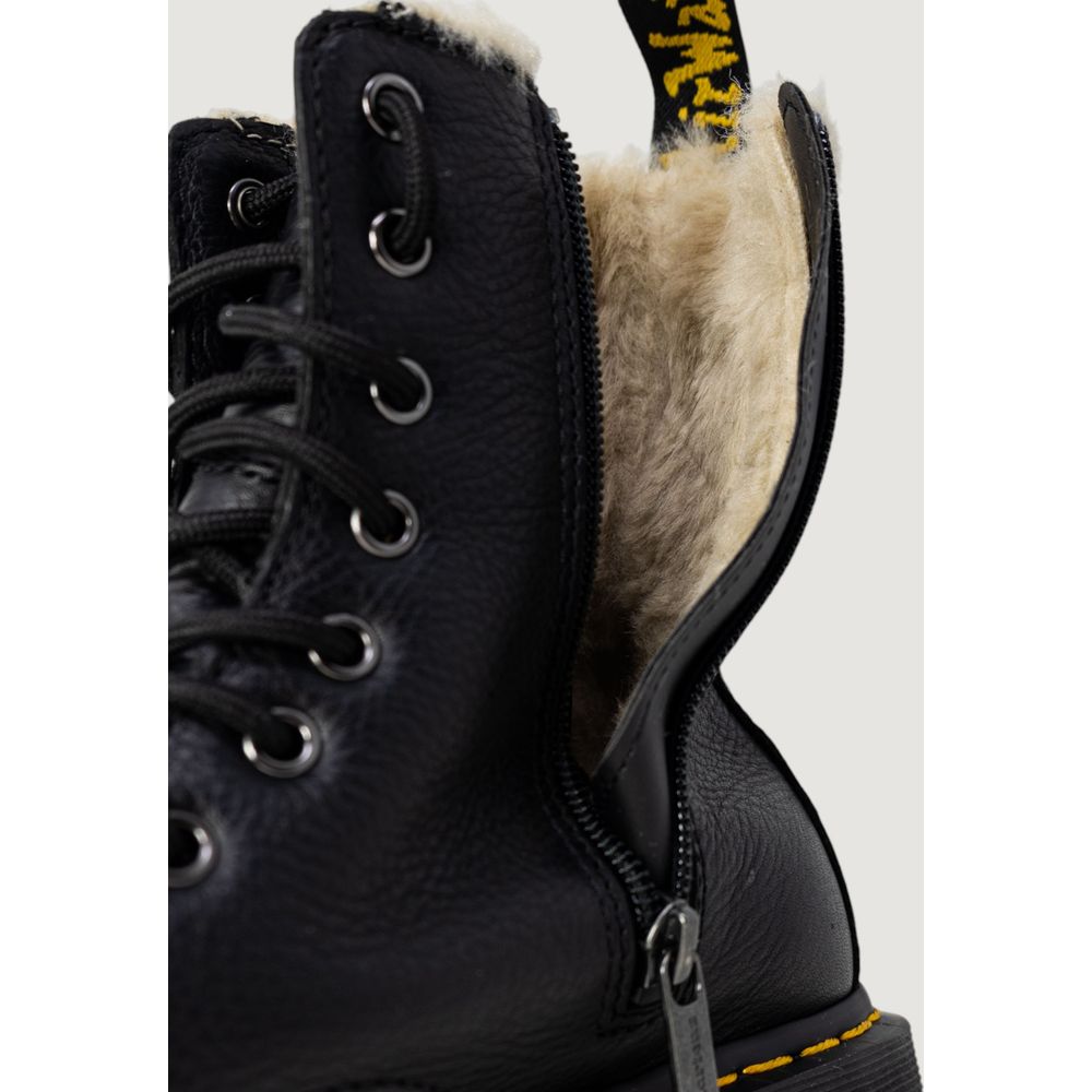 Dr. Martens Black Leather Lace-Up Boots - HBPS Beauty & Fashion