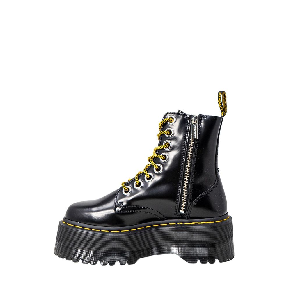 Dr. Martens Black Leather Lace-Up Boots - HBPS Beauty & Fashion