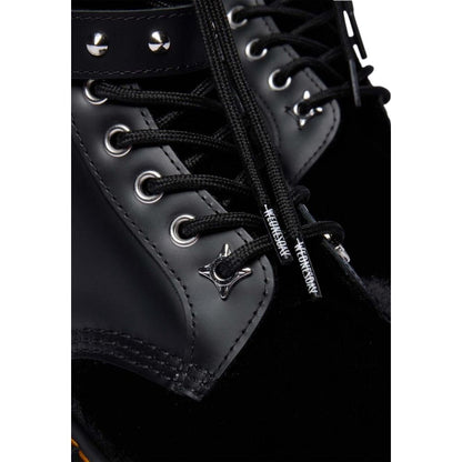 Dr. Martens Black Leather Lace-Up Boots - HBPS Beauty & Fashion