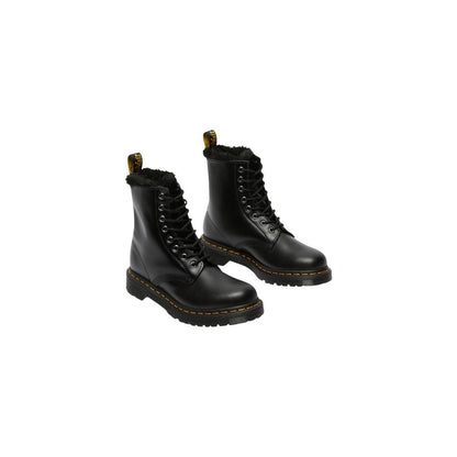 Dr. Martens Black Leather Lace-Up Boots - HBPS Beauty & Fashion
