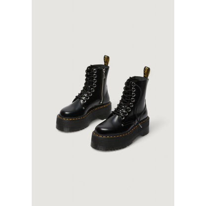 Dr. Martens Black Leather Lace-Up Boots - HBPS Beauty & Fashion