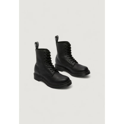 Dr. Martens Black Leather Lace-Up Boots - HBPS Beauty & Fashion