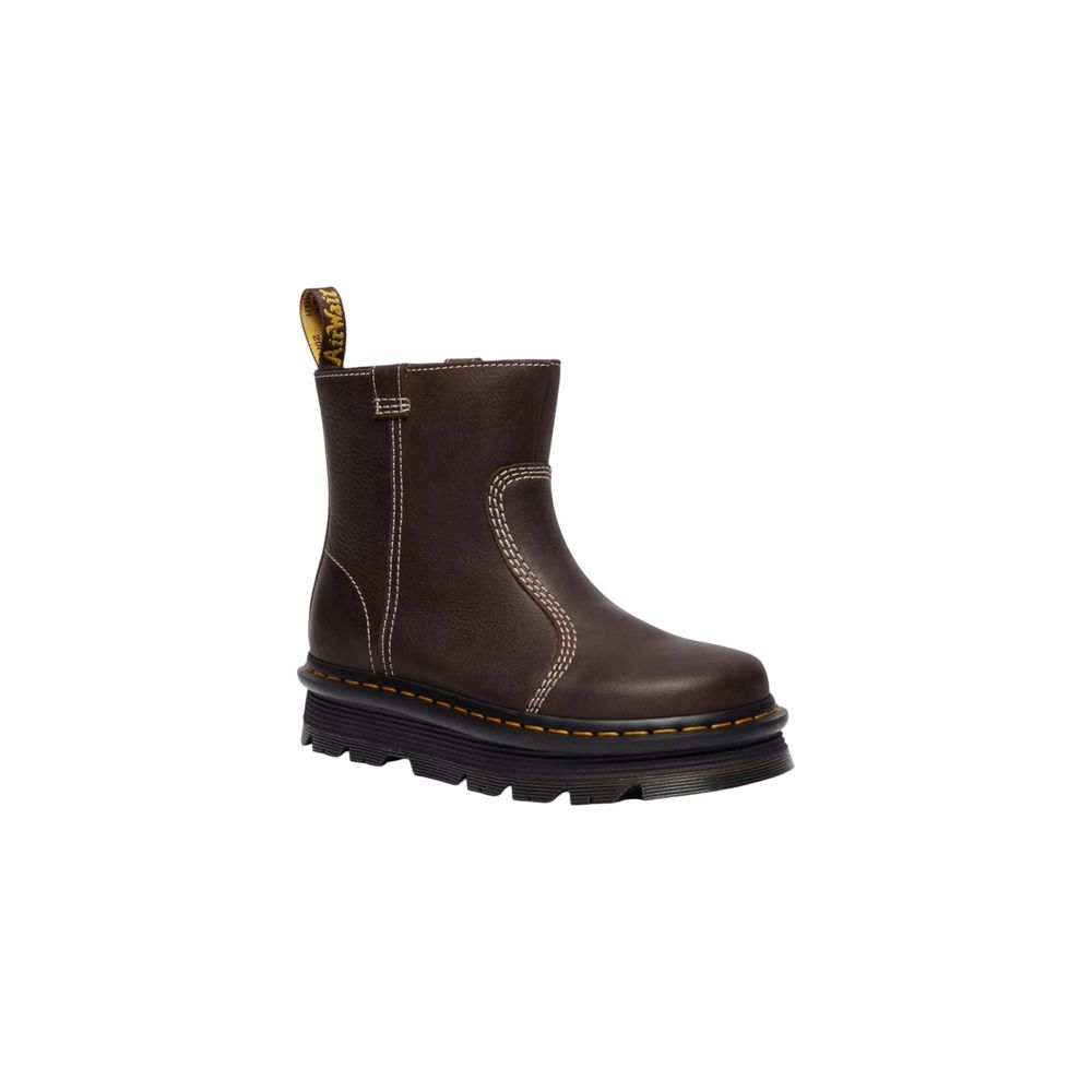 Dr. Martens Brown Leather Ankle Boots - HBPS Beauty & Fashion