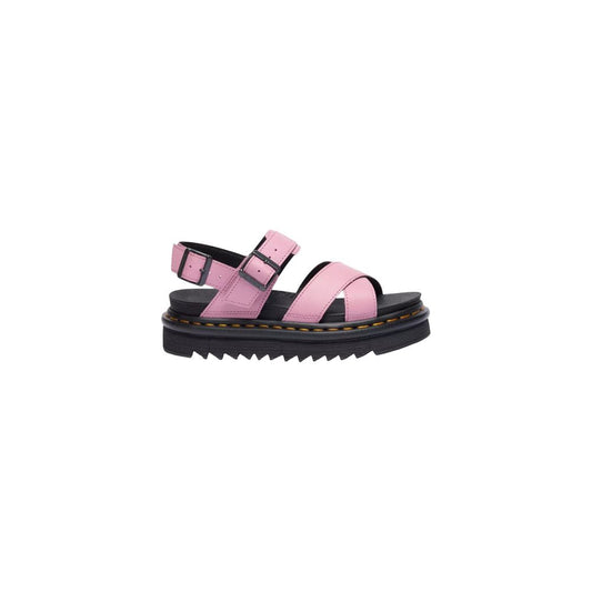 Dr. Martens Pink Leather Platform Sandals - HBPS Beauty & Fashion