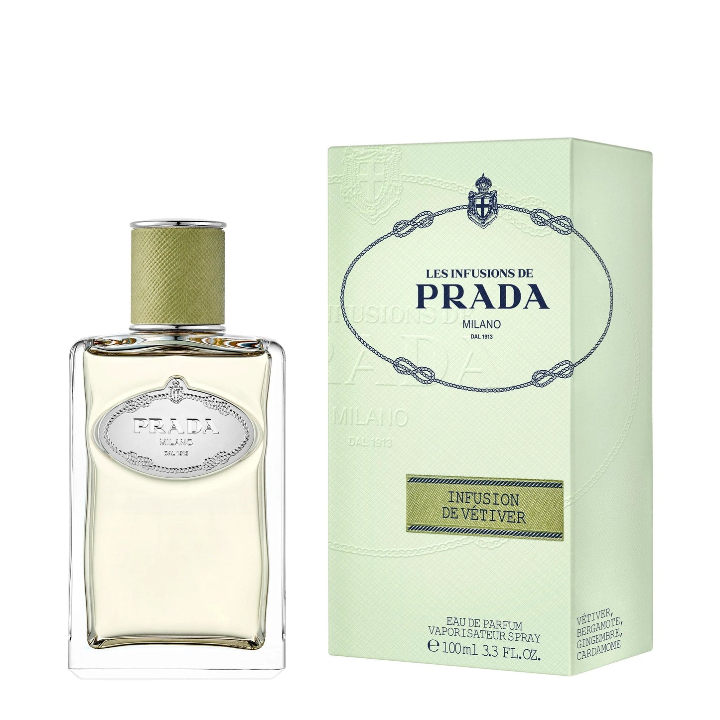 Prada Infusion de Vetiver Parfum Unisexe Luxueux Frais et Intemporel