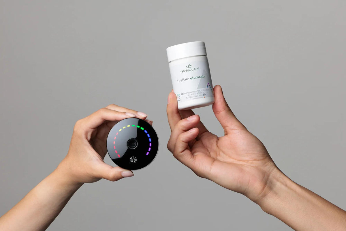 Prysm iO et LifePak elements – routine bien-être
