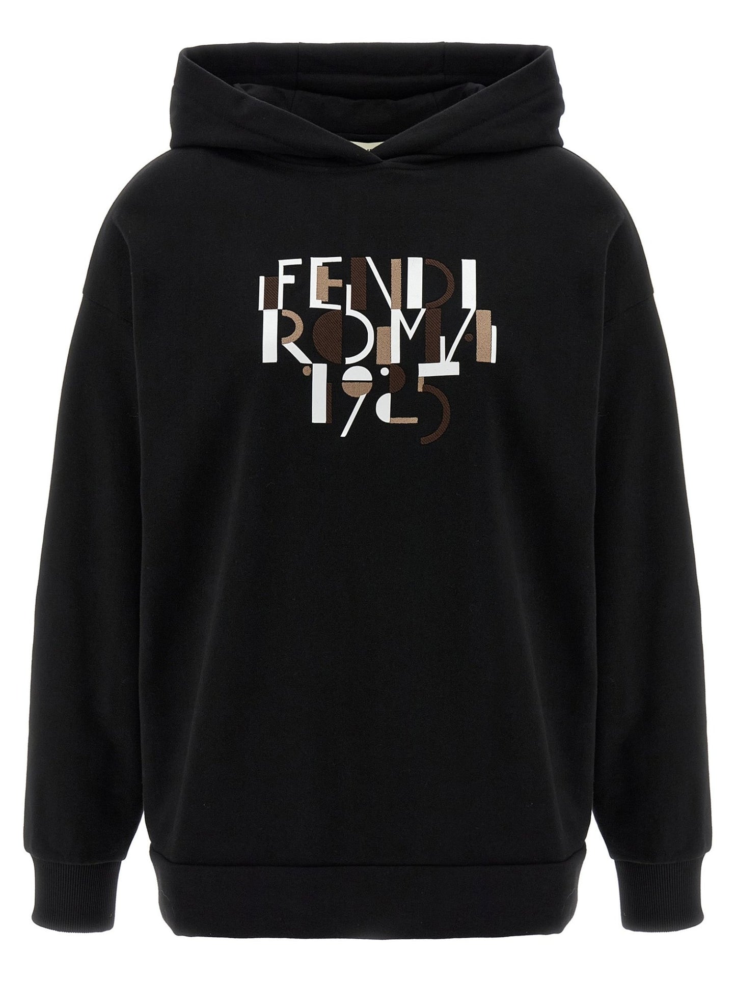 Fendi Black Cotton Sweatshirt - HBPS Beauty & Fashion