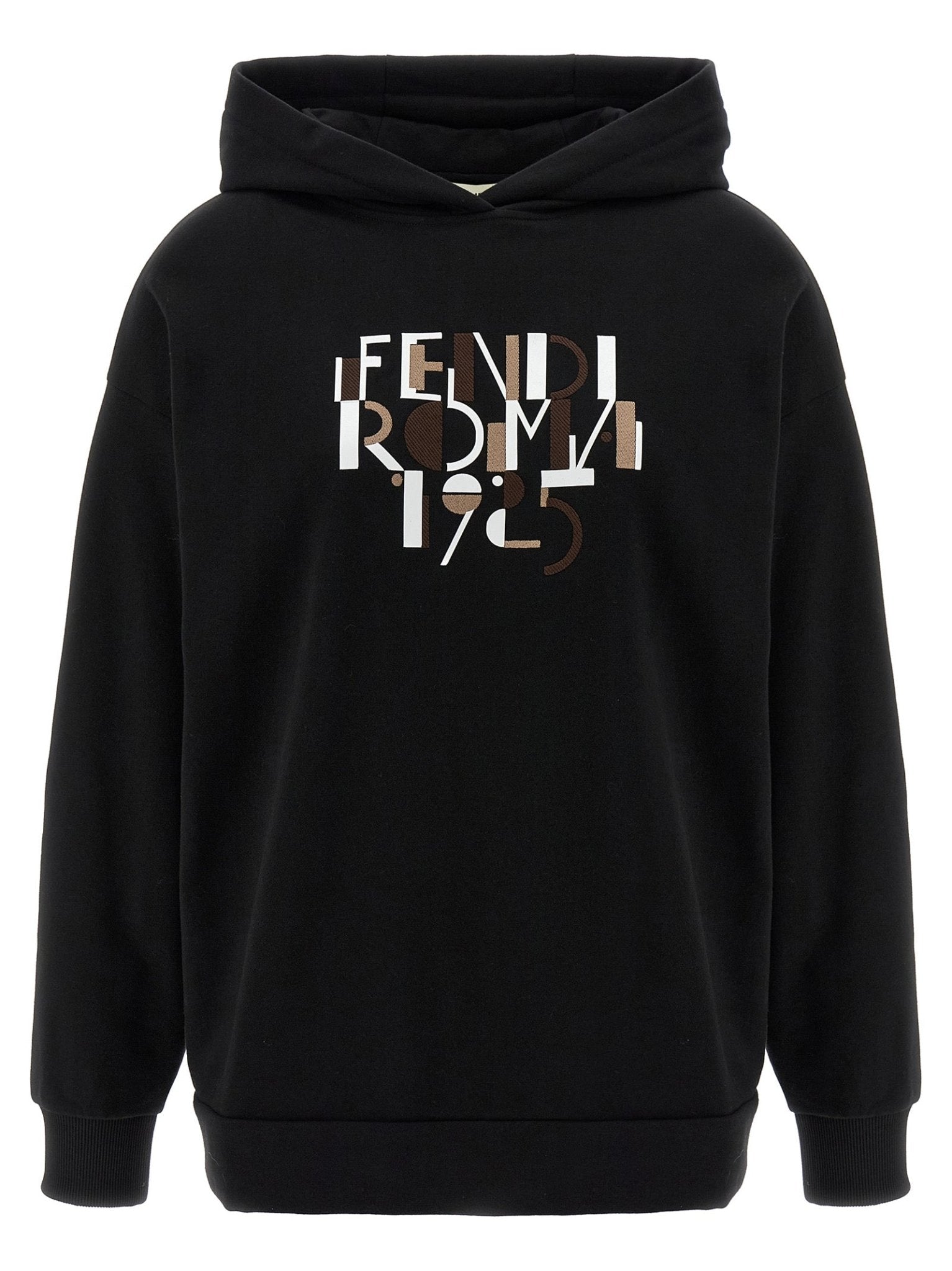 Fendi Black Cotton Sweatshirt - HBPS Beauty & Fashion