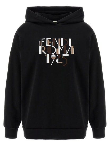 Fendi Black Cotton Sweatshirt - HBPS Beauty & Fashion
